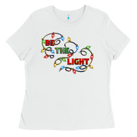 White be the light Ladies Tee - CowGirlArtShop