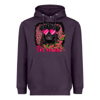 Plum be mine belted galloway Heavyweight Hoodie - AdoDesignShop