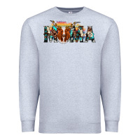 Heather Grey longhorn mama Premium Sweatshirt - AdoDesignShop