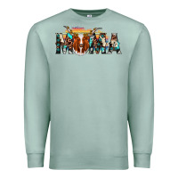 Seafoam longhorn mama Premium Sweatshirt - AdoDesignShop