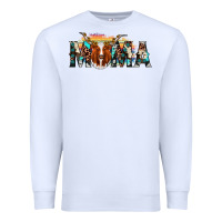 White longhorn mama Premium Sweatshirt - AdoDesignShop