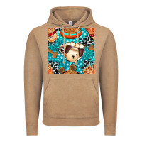 Dog Coffee Cups And Food Container With Cowhide Seamless Pattern Bbs Vintage Hoodie | Teevron