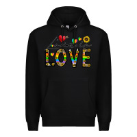 Black love is love Premium Hoodie - CowhideDigitalArt