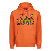 Carrot love is love Premium Hoodie - CowhideDigitalArt