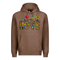 Chestnut love is love Premium Hoodie - CowhideDigitalArt