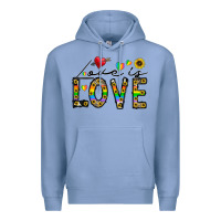 Colony Blue love is love Premium Hoodie - CowhideDigitalArt