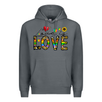 Rock love is love Premium Hoodie - CowhideDigitalArt