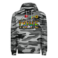 Slate Camo love is love Premium Hoodie - CowhideDigitalArt