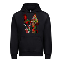 Black christmas love Urban Hoodie - JahusDesignShop
