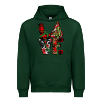 Forest Green christmas love Urban Hoodie - JahusDesignShop