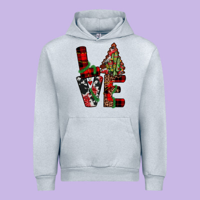 Christmas Love Urban Hoodie Designed By Jahusdesignshop
