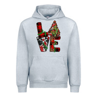 Heather Grey christmas love Urban Hoodie - JahusDesignShop