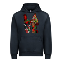 Navy christmas love Urban Hoodie - JahusDesignShop
