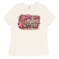 Bone give boot to the cancer Ladies Tee - CowGirlArtShop