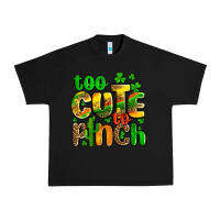 Black St. Patrick's too cute to pinch Urban Heavy Tee - OliviaCreatesArt