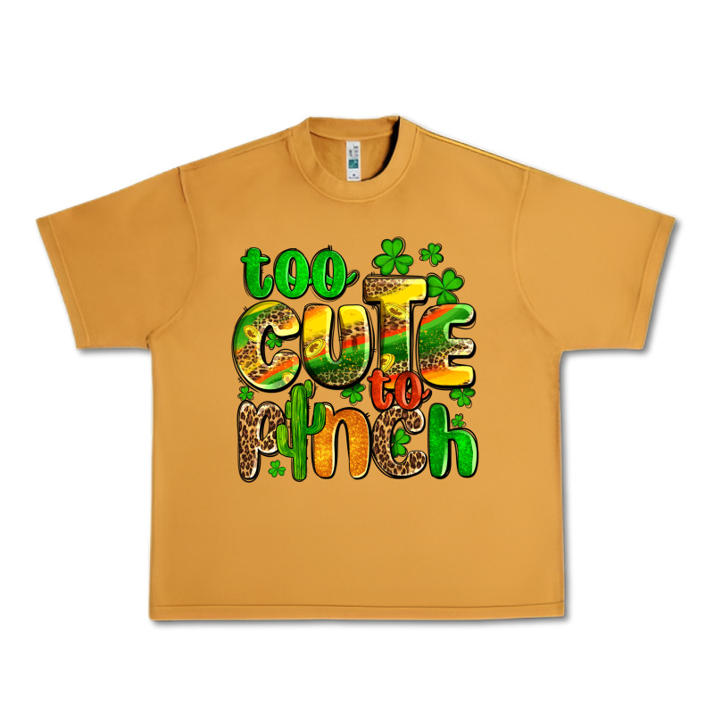 St. Patrick's Too Cute To Pinch Urban Heavy Tee by OliviaCreatesArt | Teevron