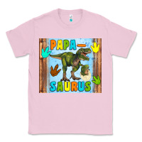 Bubblegum Pink papa saurus Classic Tee - Artiststas