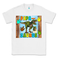 White papa saurus Classic Tee - Artiststas