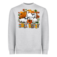 Heather Grey bull sheet Heavyweight Sweatshirt - AdoDesignShop