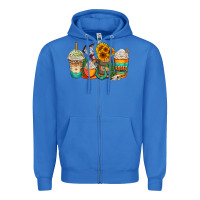 True Royal rodeo coffee cups Zipper Hoodie - AdoDesignShop