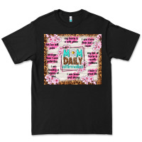 Black mom daily affirmation Premium Tee - TumblerDesignByShophia