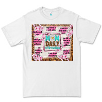 White mom daily affirmation Premium Tee - TumblerDesignByShophia
