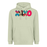 Matcha xoxo holstein cow Heavyweight Hoodie - AdoDesignShop