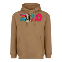 Xoxo Holstein Cow Heavyweight Hoodie | Teevron
