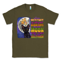 Army Green when witches go riding Classic Tee - CowGirlArtShop