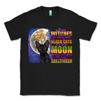 Black when witches go riding Classic Tee - CowGirlArtShop