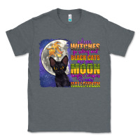 Charcoal Heather when witches go riding Classic Tee - CowGirlArtShop