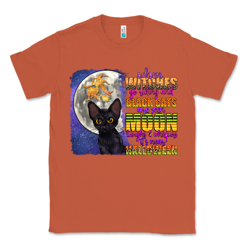 When Witches Go Riding Classic Tee by CowGirlArtShop | Teevron