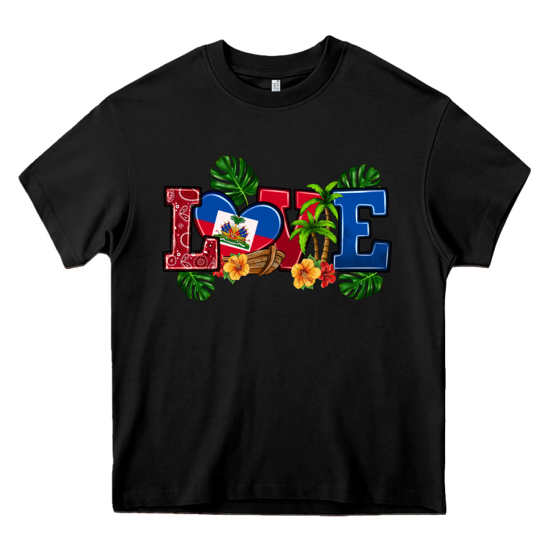 Love Haitian Republic Heavy Core Tee by RanaPortraitStore | Teevron