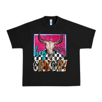 Black western hey cowboy Urban Heavy Tee - OliviaCreatesArt