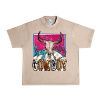 French Oak western hey cowboy Urban Heavy Tee - OliviaCreatesArt