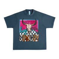 Midnight Navy western hey cowboy Urban Heavy Tee - OliviaCreatesArt