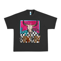 Pigment Black western hey cowboy Urban Heavy Tee - OliviaCreatesArt