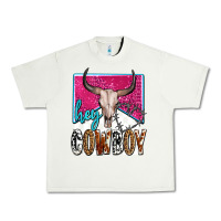 Pistachio western hey cowboy Urban Heavy Tee - OliviaCreatesArt