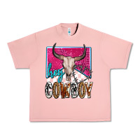 Salmon western hey cowboy Urban Heavy Tee - OliviaCreatesArt