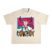 Sandshell western hey cowboy Urban Heavy Tee - OliviaCreatesArt