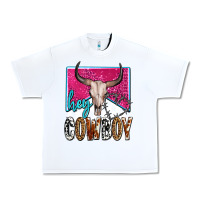 White western hey cowboy Urban Heavy Tee - OliviaCreatesArt