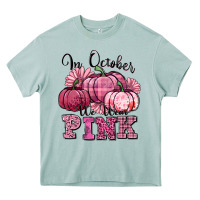 Arona in october we wear pink pumpkin Heavy Core Tee - texasbilliewilder