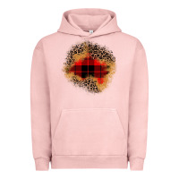 Pigment Salmon christmas patch Urban Hoodie - JahusDesignShop