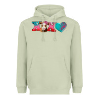 Matcha xoxo guarnsey cow Heavyweight Hoodie - AdoDesignShop