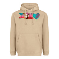 Mushroom xoxo guarnsey cow Heavyweight Hoodie - AdoDesignShop