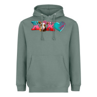 Sage xoxo guarnsey cow Heavyweight Hoodie - AdoDesignShop