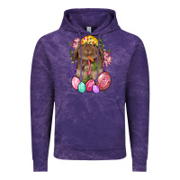 Cloud Purple Rabbit And Carrot Easter Vintage Hoodie - BundleAndBundleShop