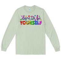Matcha Western Dare To Be Yourself LGBTQ Long Sleeve Tee - BundleAndBundleShop