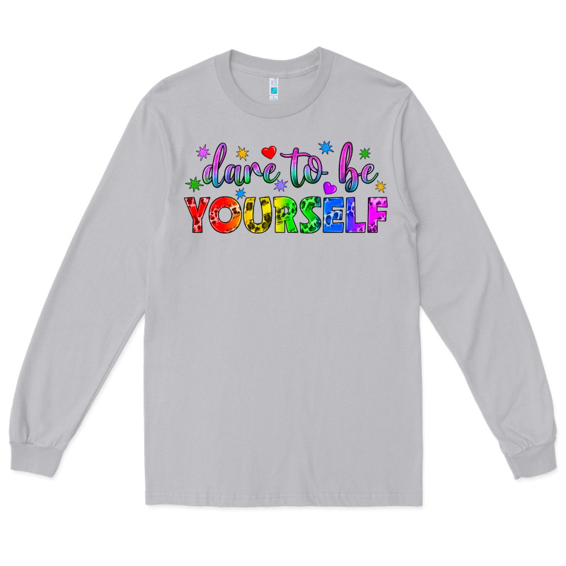 Western Dare To Be Yourself Lgbtq Long Sleeve Tee by BundleAndBundleShop | Teevron