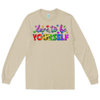 Mushroom Western Dare To Be Yourself LGBTQ Long Sleeve Tee - BundleAndBundleShop